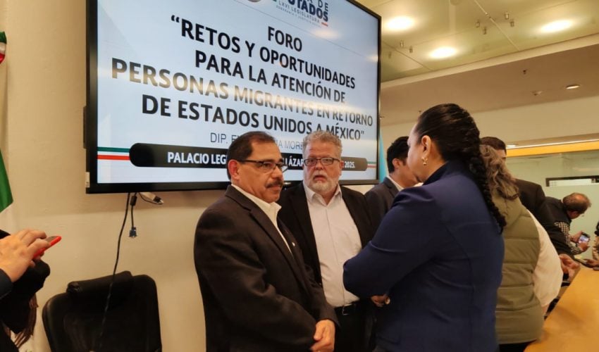 Participa Tamaulipas en foro de la Cámara de Diputados, sobre retos actuales en materia migratoria