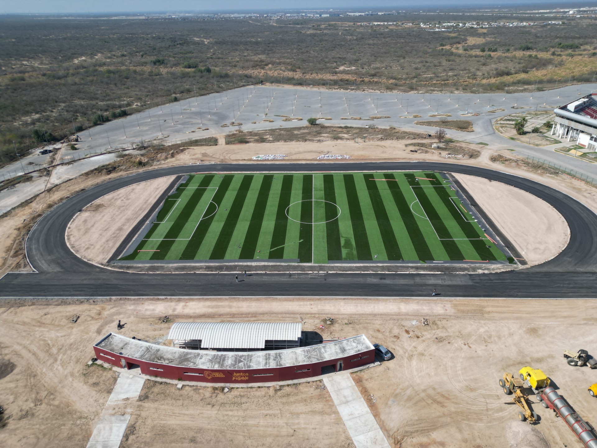 Avanza trasformación de ciudad deportiva en Centro de Alto Rendimiento